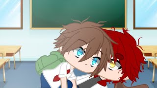 El beso de Foxy y Freddy FNAFHS cap 2 Gacha club [upl. by Domella]