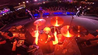 GREYSON NEKRUTMAN DRUM CAM  WAR INSIDE MY HEAD [upl. by Ide]