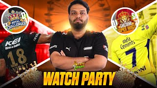 WATCH PARTY  RCB VS CSK  BEST VS BEST  DEKHTE HAI KON JEETEGA  ff tournament freefirelive [upl. by Nilkcaj]