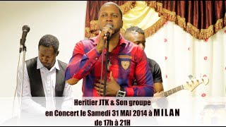 HERITIER JTK Titre quotGrâçequot Live à Moutier SUISSE  RDV LE 31 MAI A MILAN CONCERT LIVE [upl. by Favata]