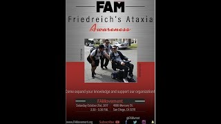 FAMovement Friedreich’s Ataxia Awareness Event [upl. by Yelloh]