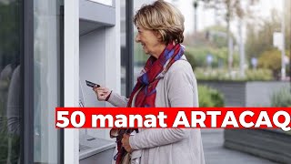 Yaşa görə pensiyanın məbləği 50 manat ARTACAQ [upl. by Tjader]