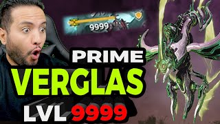 Broken Verglas Prime Build vs Level 9999  Nautilus Prime Level Cap Warframe [upl. by Alyks110]