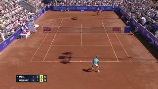 Rafael Nadal  Hot Shot Semifinal  Nordea Open Båstad 2024 [upl. by Mharba465]