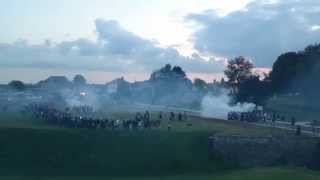 Reconstitution Historique  Bicentenaire du siège de 1815 à Rocroy le 25 Juillet 2015 [upl. by Dick]