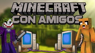 COMO JUGAR MINECRAFT CON UN AMIGO SIN HAMACHI COMO JUGAR MINECRAFT EN LAN [upl. by Neenej]