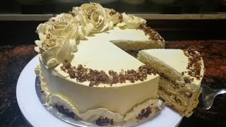 Butterscotch cake recipe  how to make butterscotch cake at home  homemade caramel cake recipe [upl. by Lundgren248]