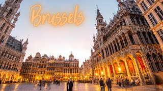 Brussels Walking Tour with RobbieTravels  Belgium [upl. by Moselle]