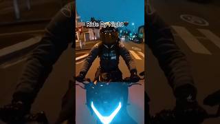 Night Ride 🖤 motovlog night shortsfeed [upl. by Esilram]