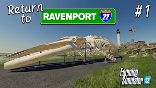 FS22  RAVENPORT REVISITED  1  IT’S BEEN NEARLY 6 YEARS  Farming Simulator 22 PS5 Let’s Play [upl. by Dru]