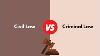 Difference between Civil law and criminal law Business law 1 NAISHAACADEMY [upl. by Htebazie]