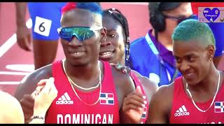 República Dominicana gana Histórico oro en 4x400 mixto Sorprendió al Mundo [upl. by Bryant]