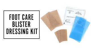 Foot Care Blister Dressing Kit [upl. by Diraf]