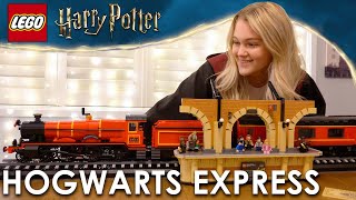 LEGO Harry Potter 2022 Hogwarts Express Collectors Edition 76405 Review [upl. by Anilef968]