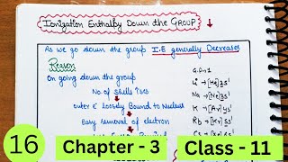 Periodic Trends of Ionization Enthalpy  Class 11 chapter 3  Periodic Table [upl. by Aihsemak401]