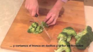 SALTEADO DE ZANAHORIA Y BRÓCOLI verduras crujientes y sabrosas Receta macrobiótica [upl. by Grimaldi]