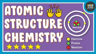 Atomic Structure Protons Electrons amp Neutrons  Chemistry [upl. by Cassandry835]