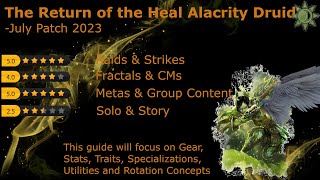 The Heal Alacrity Druid is BACK  July 2023 Patch guide [upl. by Oidale857]