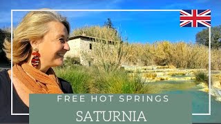 SATURNIA💙 free hot springs in southern Tuscany [upl. by Aliehc492]