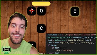 AI Plays HTML5 Game FastWords Destroys All Competition with OPENCV and Python [upl. by Atiekahs]