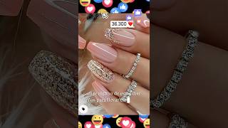 nails DISEÑOS VIRALES EN REDES SOCIALES ❤️👍🏼Tips y uñas nailart [upl. by Attehcram]