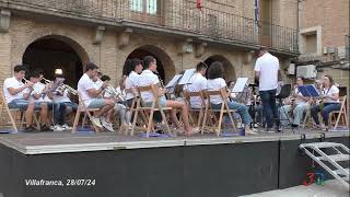 Villafranca Concierto de la Villafranquesa 28072024 [upl. by Kauffman]