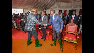 President RutoUhuru Kenyatta amp Gachagua Attends Episcopal Consecration of Bishop Peter NdunguEmbu [upl. by Nyahs]