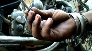 Royal Enfield timing cover removal procedure [upl. by Ayirp177]