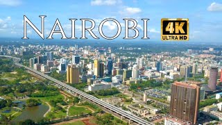 Nairobi Capital of Kenya 🇰🇪 by drone [upl. by Elvia]