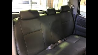 20052015 Toyota Hilux N70  Removing the back seat How to remove the rear seat 70 KUN26R [upl. by Idnor]