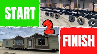 Prairie Mobile Homes Home tour introduction 2020 Manufactured Homes and set up supplies [upl. by Anes]