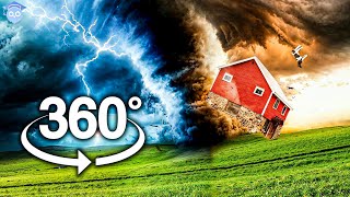 VR EXTREME TORNADOS  Only 0001397  will 360video [upl. by Ardys]