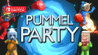 Pummel Party Gameplay Nintendo Switch [upl. by Hilel825]