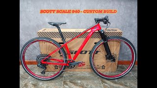 SCOTT SCALE 940 CUSTOM BUILD [upl. by Anagnos]