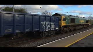 Mac Cam 6C54 66539 Oxford Banbury Rd to Whatley Quarry  Radley 1658 150324 [upl. by Jacques]