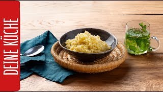 Bulgur kochen 🍲  so einfach gehts  REWE Deine Küche [upl. by Enyahs]