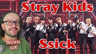 Very good Stray Kids  SSICK Lyric video reaction [upl. by Dorsman]