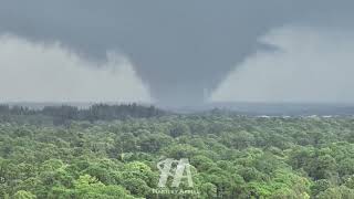 EF3 Tornado in Loxahatchee Florida 100924 [upl. by Kasevich20]