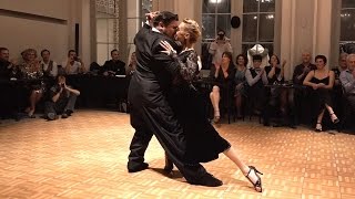 Tango Melisa Sacchi y Cristian Palomo 29012017 Ghent Tango Festival 24 [upl. by Adnaugal]