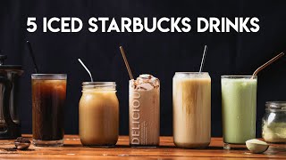 5 Iced Starbucks Drinks That You Can Easily Make At Home [upl. by Biernat]