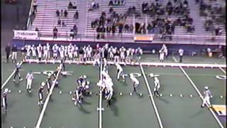 1999 Conference I Semifinals Farmingdale 14 Lawrence 0 [upl. by Nylirek]