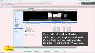 mac guide 2  ftp access to xtreamer with Filezilla client [upl. by Lazar]