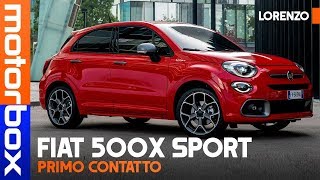 Fiat 500X Sport 2020  Assetto più rigido cerchi da 19quot e dettagli sportivi [upl. by Olcott235]