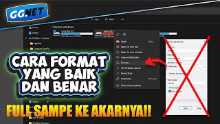 Cara Format Hardisk atau SSD FULL Sampe ke AKARNYA [upl. by Ellord]