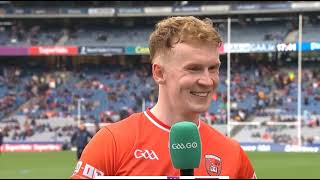 CONOR TURBITT SPEAKS AFTER ARMAGH V ROSCOMMON  2024 FOOTBALL CHAMPIONSHIP [upl. by Adnilra]