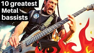 10 Greatest Metal Bass Players of All Time [upl. by Barty]