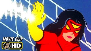 SPIDERWOMAN 1980 Best Puns HD Animated Marvel Series [upl. by Anawal]