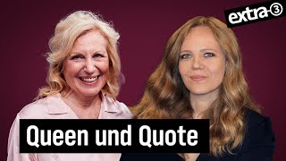 Queen und Quote mit Maren Kroymann  Bosettis Woche 19  extra 3  NDR [upl. by Nyrraf]