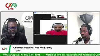 Conscious Vybz Radio Interviews Chairman Freemind on Common Sense [upl. by Alard]