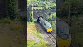 Pendolino train emerges from Linslade tunnel 040724 avantiwestcoast [upl. by Assela]